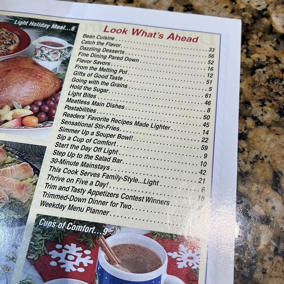 Taste of Homes Light And Tasty Cooking Recipe Magazines 2003 Back Issue Set Of 6 - Picture 13 of 13